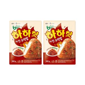 60계 하하핫치킨주먹밥 (100g*5입) x 2개