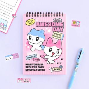 카카오프렌즈 골골즈 데일리 저널 스프링 노트