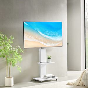 이동식tv거치대사이즈 각도 조절 TV 거실장2에서 75인치 TV거치대다기능 TV 스탠드