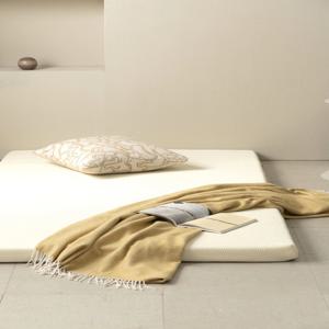 푹신한 메모리폼 토퍼 SS 7cm 접이식 거실 매트리스 흙침대 위 바닥이불 요