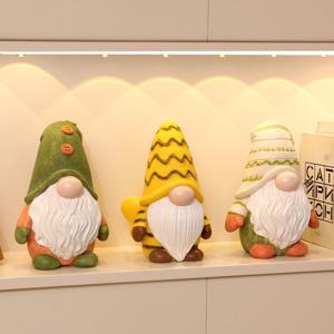 [해외] 감성 모던 산타클로스 오브제 저금통 인테리어 장식 소품 동전 보관함 8종