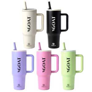 유로룩스 고트 핸들텀블러 1200ml 보온보냉 대용량 메가사이즈 손잡이 스텐텀블러