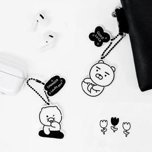 카카오프렌즈 두들두들 아크릴 키링 춘식이 라이언 키홀더 가방 열쇠고리 캐릭터