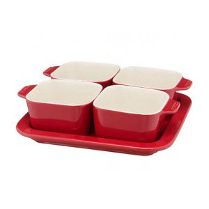 사각 서빙세트(애피타이저) 체리