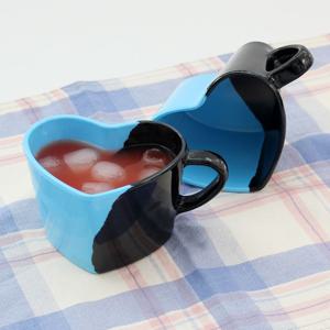 하프하트 머그컵 (블루)