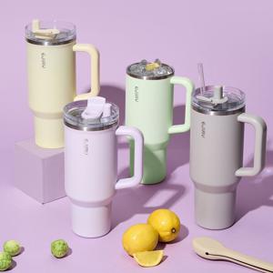 볼트 스테인리스 빨대 텀블러 (세척솔 포함)