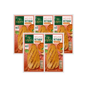 더건강한 닭가슴살 순살 케이준 100g* 5개