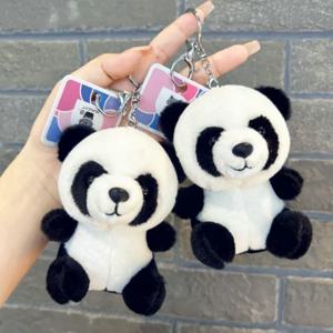 고품질 귀여운 미소 판다곰 인형 키링