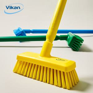 컬러 일체형 스탠드 욕실 바닥솔 세트 1000/1300mm