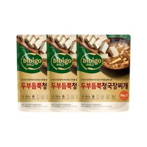 비비고 두부듬뿍 청국장찌개 460g x3개