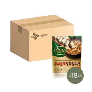 비비고 두부듬뿍 청국장찌개 460g x18개