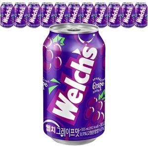 웰치스 그레이프맛 355ml