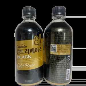 칸타타 콘트라베이스 블랙 500ml x 24개입