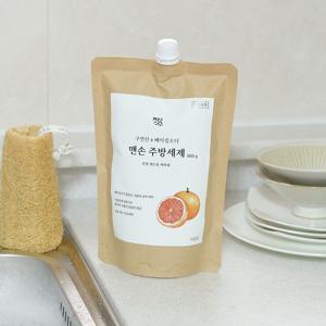 맨손 주방세제 리필 과일세정제 채소 유아식기 세척