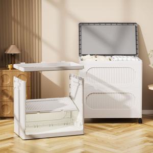 이지 무빙 다용도 멀티 수납 보관함 이동형 캠핑 박스 대형 리빙박스 수납함 120L