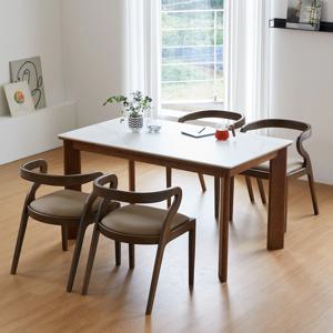 데이지 헤이 1400 4인 세라믹 식탁세트 2colors