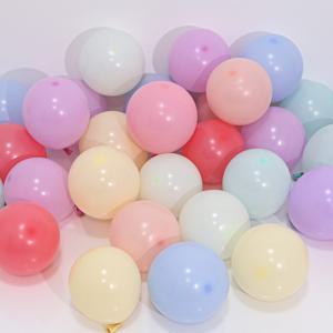 SHOW벌룬 13cm 파스텔 마카롱 혼합 풍선 100개입 파티 장식 소품