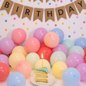 SHOW벌룬 30cm 파스텔 마카롱 혼합 풍선 100개입 파티 장식 소품