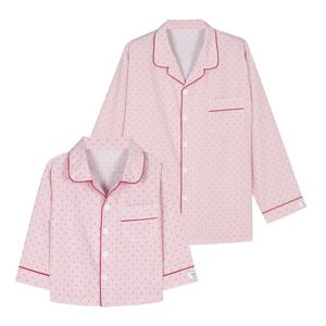 실크핏 리틀도트 긴팔 패밀리 잠옷 세트 2PACK