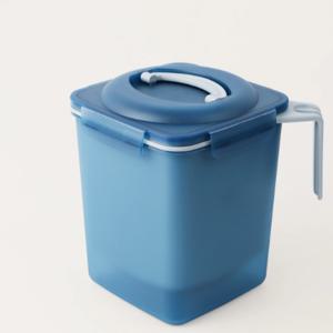 음쓰통 음식물 쓰레기통 가정용 원룸 물빠짐 음식물통 4L