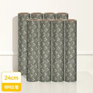초강력 롱 돌돌이 24cm 와이드 테이프클리너 리필8개