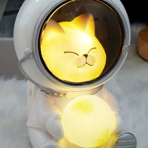 LED 우주캣 캐릭터조명 무드등 취침등