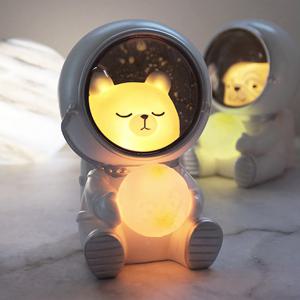 LED 우주곰 캐릭터조명 무드등 취침등