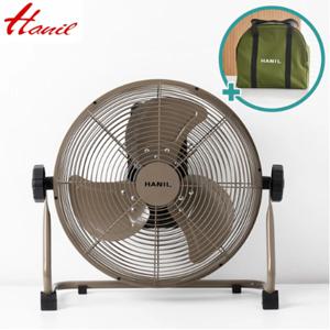 브라운 14형 무선 캠핑용 선풍기 스틸팬 DCF-HK400P 탈부착형 배터리 전용가방포함