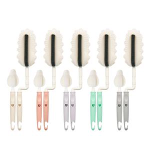 듀얼 스펀지 젖병솔 젖꼭지솔 세트