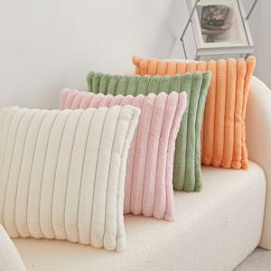 F/W 2025 마카롱 극세사 인테리어 쿠션커버 쇼파쿠션 45x45 4colors