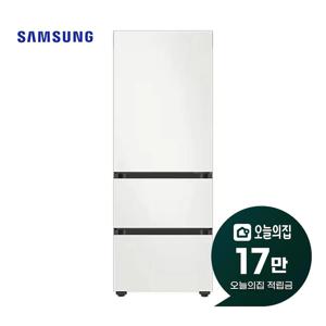 [렌탈] 비스포크 김치플러스 3도어 키친핏 김치냉장고 313L RQ33DB74B1AP01