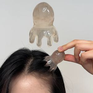 문어문질러괄사 두피케어 관리 레진괄사 손마사지기 홈케어템