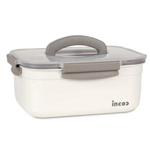 인콕 스텐 밀폐용기 스텐콕 크림 직사각 핸디3호 3600ml