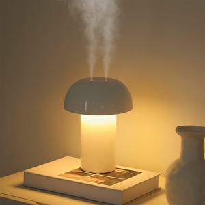 루미트론 듀얼분사 무선 무드등 머쉬름 가습기 500ml  + 필터4개