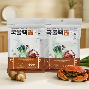 Jeepsaram 국내생산 일회용 대용량 국물팩