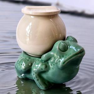 청자 두꺼비 백자 달항아리 현관 소금단지 재물운 풍수소품