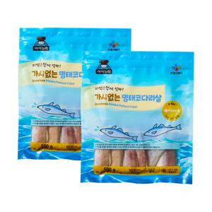 CJ아이누리 가시없는 순살생선 코다리살 500g (9-13입) x 2개