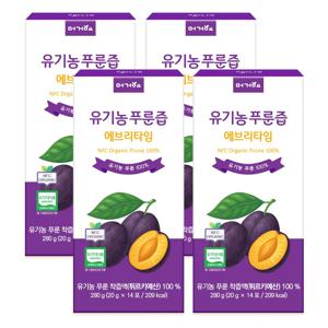 유기농 푸룬즙 에브리타임 280g x 4박스 / 푸룬주스