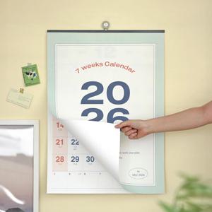 2026 플로우 월 캘린더 A2 벽걸이달력