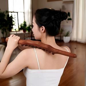 괄사마사지 기구 원목 안마봉 지압 마사지스틱