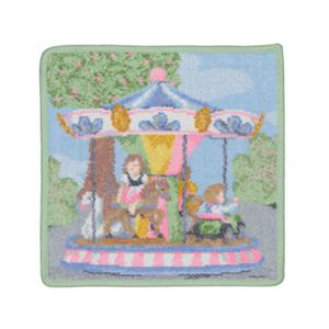 놀이동산 페이스타월 파스타치오 25x25cm