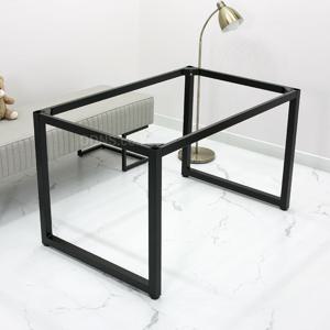 MK12080 블랙분체 40각철재 W1200  x  D800 탁자발통