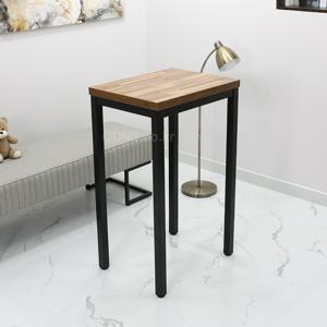 미니 조립식 책상 600 x 450 튼튼한 키 높이 철재 조립 사무실 정리 보조 높은 책상