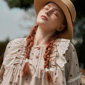앤의 소나기 긴팔 원피스 베이지 (32수)