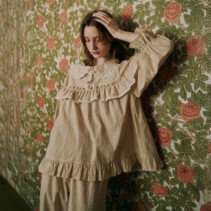 바엘 7부 투피스 베이지 (30수)