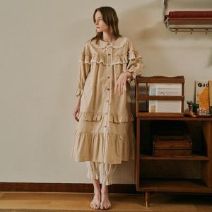 바엘 7부 원피스 베이지 (30수)