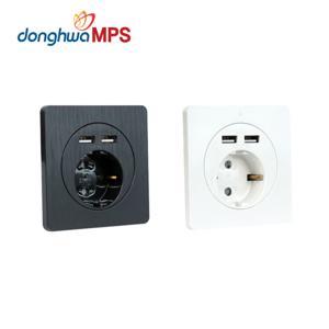 1구 매립 콘센트 사각 2USB