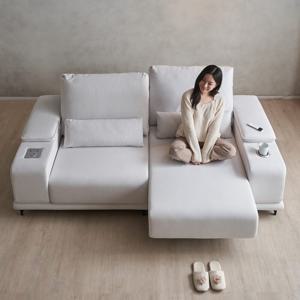 리드 제로월 전동 슬라이딩 3인용쇼파 고급형(스피커형)