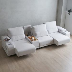 리드 제로월 전동 슬라이딩 4인용쇼파 고급형(스피커형) (콘솔박스 일반형 포함)