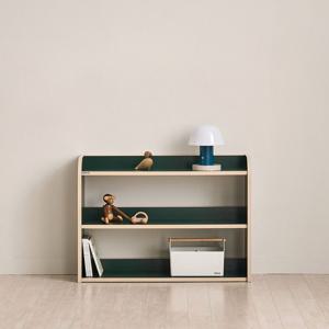 리트리 키즈 2단 3단 교구장 반원 책장 전면 낮은 아기 유아 어린이